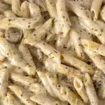 ⁦פסטה שמנת פטריות⁩ – תמונה ⁦2⁩